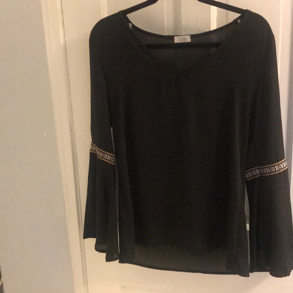 Tobi Bell Sleeve Blouse